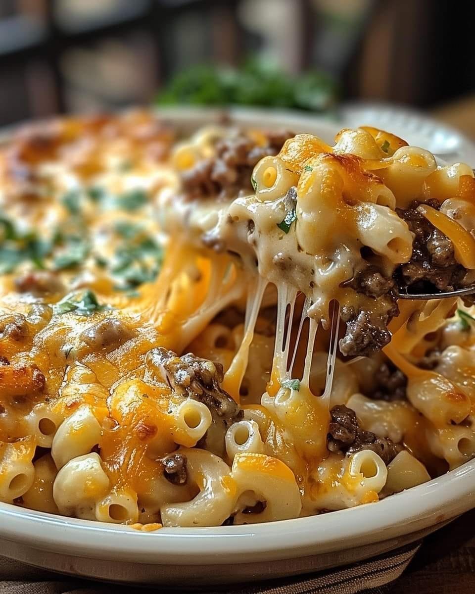 Mac 'n' Cheesy Cowboy Casserole! 462692560_122178623900116390_7919290261629848687_n