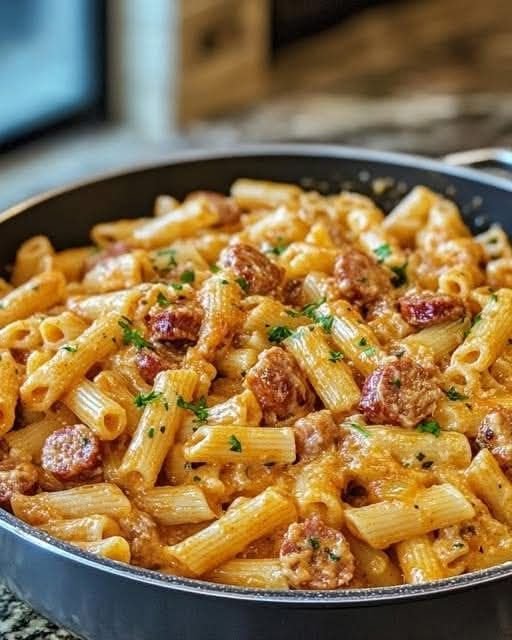 Cheesy Chicken Bacon Ranch Pasta Bake: A Comfort Food Favorite 482807993_1174096727514510_1135349582370205039_n