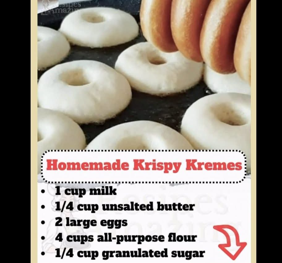 Homemade Krispy Kreme Doughnuts Recipe FB_IMG_1742802163224