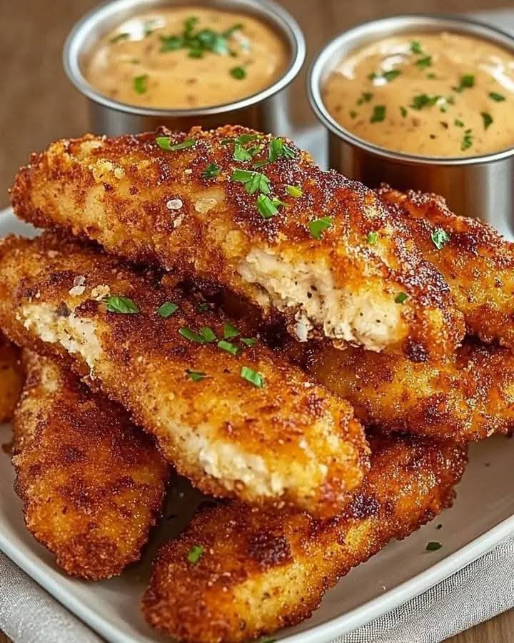 Crispy Chicken Tenders with Dipping Sauce 492981599_705577972037445_865232420482239380_n
