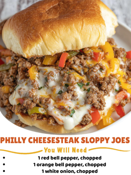 🥩🫑🧀 Philly Cheesesteak Sloppy Joes 🥪🔥 Screenshot 2025-08-23 131914