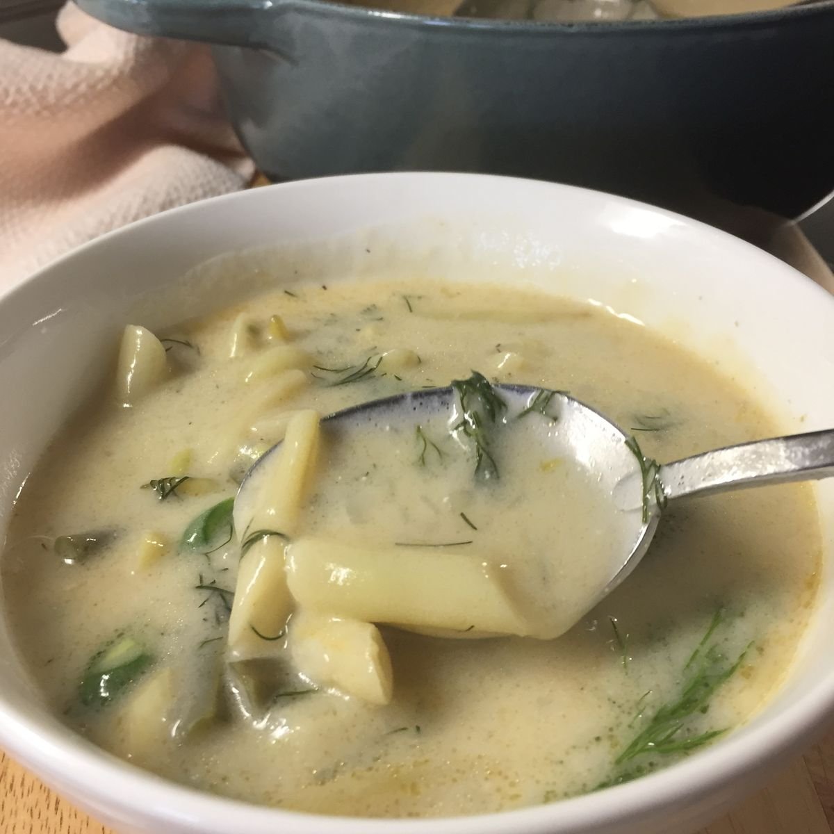 Hungarian String Bean Dill Soup ( Sárga and Zöld Bableves)🇭🇺 f1b5c81d8ceddda8535d3dbeb96a8784
