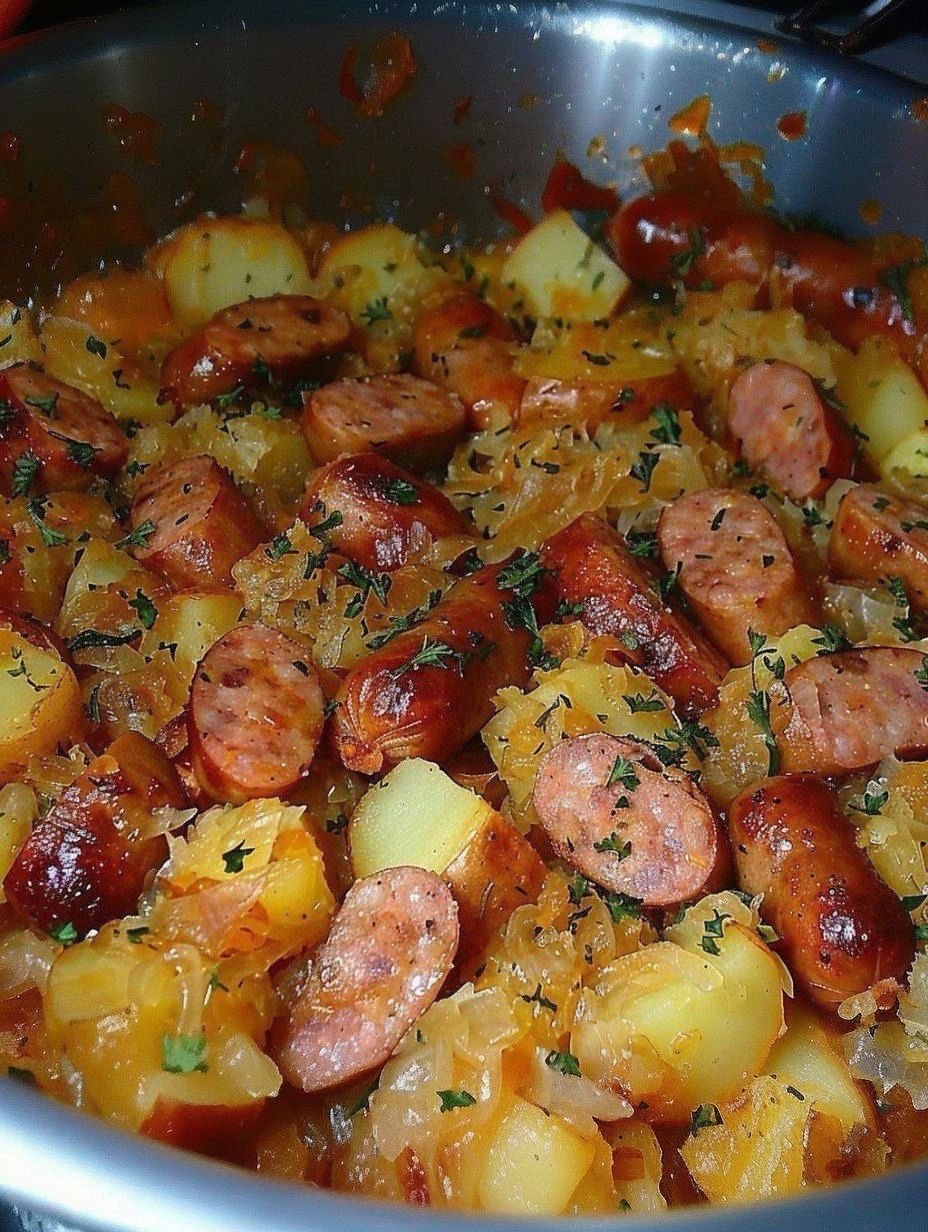 Polish Sausage, Sauerkraut & Potatoes 573435091_1402809594600982_2866010324793749248_n