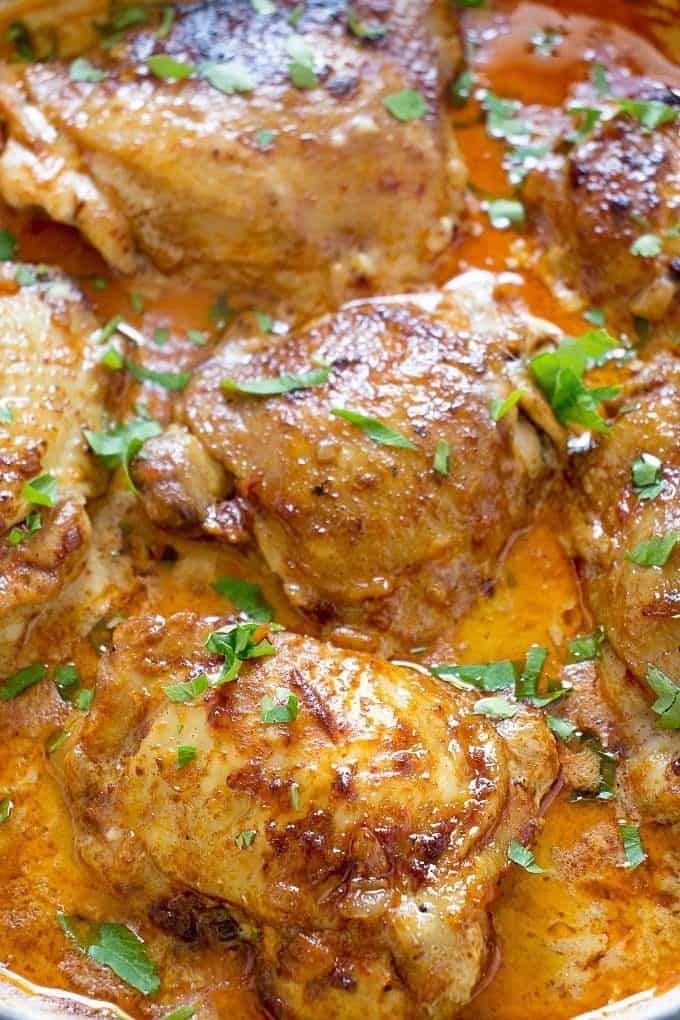 Authentic Hungarian Chicken Paprikash (Csirke Paprikás) 2d8dbb1df7e79cd53cc151824e1f9ea4