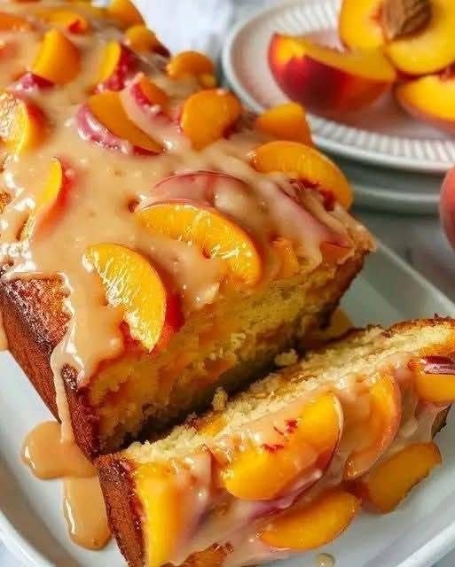 Heavenly Summer Peach Caramel Cake 580614509_1408242924642573_6872836522664348225_n