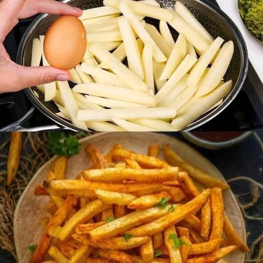 🍟 FULL RECIPE — Homemade Crispy French Fries 585911096_122255432720219169_7602178990950226406_n
