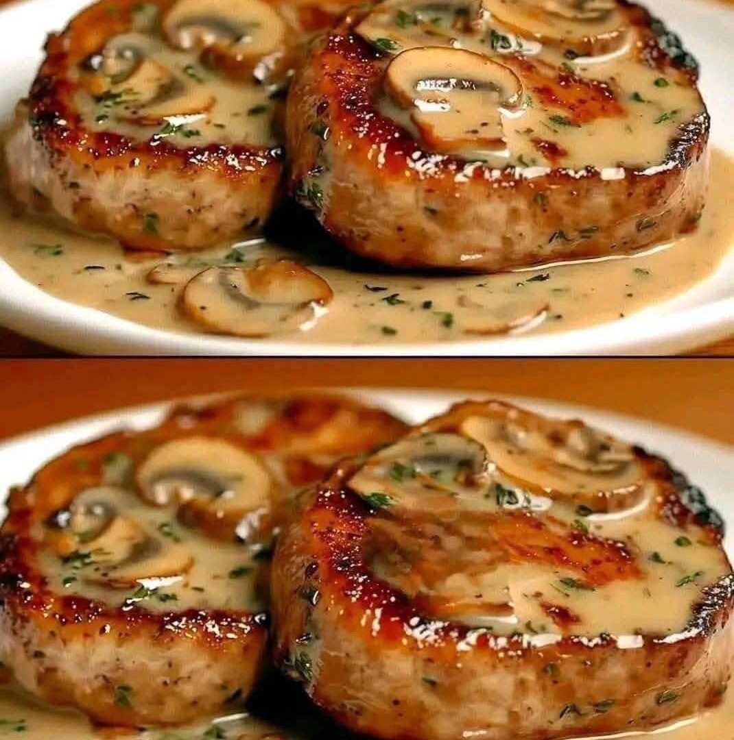 Pork Steaks in Creamy Mushroom 597371060_122153645414662272_3490112323279593059_n