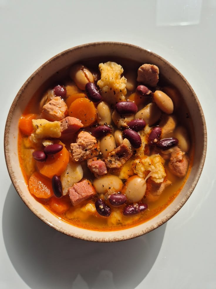 Hungarian Babgulyás (Bean Goulash) Recipe e1baa1abdc7425fd117682f36a780f7a